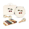 Set instruments musique enfant Cherry Konges Sløjd avec valisette, tambourin, xylophone et maracas