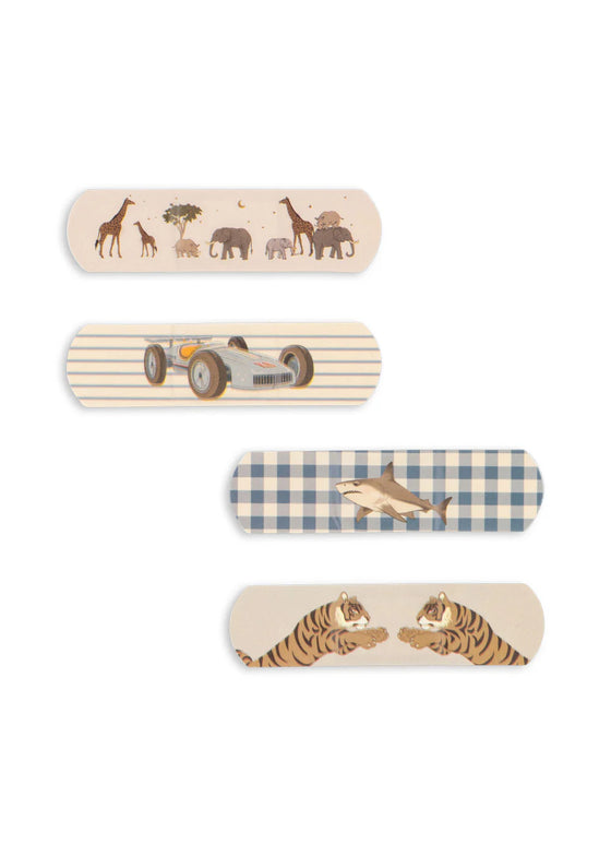 Coffret de 24 pansements enfants Kiss and Comfort bleu Konges Slojd