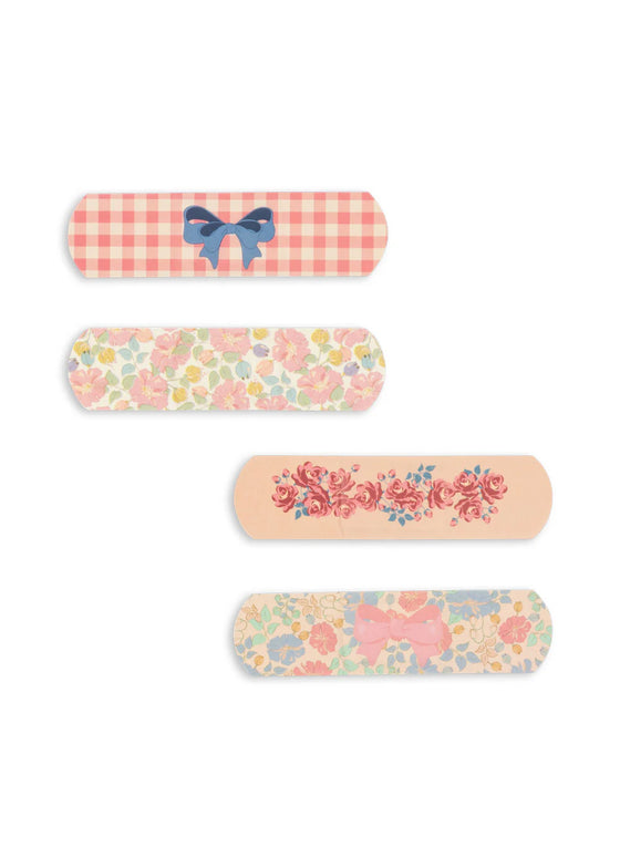 Set de 24 pansements enfants fleuris Konges Sløjd Kiss and Comfort Pink