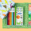 Set de coloriage dinosaures Tiger Tribe kit créatif enfants