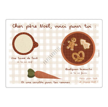  Set de table Père Noël Vichy Papier Poetic