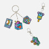 Kit créatif Shrinkorama Bag Tags Tiger Tribe pour fabriquer des porte-clés enfants – Ma Biche concept store