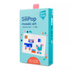 Jeu créatif SiliPop Mosaic Art blanc Super Petit avec tuiles colorées en silicone à assembler