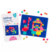 Jeu créatif SiliPop Mosaic Art bleu Super Petit avec tuiles colorées en silicone à assembler