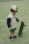 Skateboard enfant Konges Sløjd Cattitude léopard roues vertes