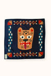 Petit foulard Manika Rajah Navy Apaches Collections – accessoire en coton pour enfants et adultes