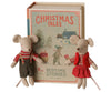 Souris jumelles de Noël, petite soeur et petit frère souris, Maileg