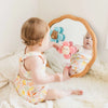 Jouet sensoriel bébé Spinner Bunny Tiger Tribe – ventouse d’éveil lapin rose