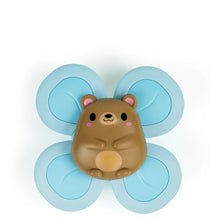  Jouet sensoriel bébé Spinner Ours Tiger Tribe – ventouse d’éveil ourson bleu