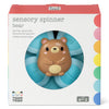 Jouet sensoriel bébé Spinner Ours Tiger Tribe – ventouse d’éveil ourson bleu