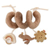 Spirale d’activités bébé Jollein Kangaroots avec peluches suspendues et arc-en-ciel