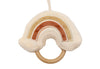 Spirale d’activités bébé Jollein Kangaroots avec peluches suspendues et arc-en-ciel