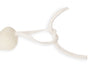 Spirale d’activités bébé Jollein Lovely Birds – jouet sensoriel en tissu pour poussette avec oiseau, fleur et miroir