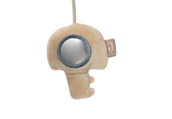 Spirale d’activités bébé en tissu thème voiture On the Go – Jollein, jouet sensoriel pour poussette, cosy ou arche