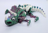 squelette dinosaure articulé et coloré Triceratops Zanimiz
