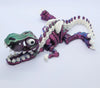 squelette dinosaure articulé et coloré T-Rex Zanimiz