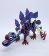 squelette dinosaure articulé et coloré Stégosaure Zanimiz