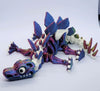 squelette dinosaure articulé et coloré Stégosaure Zanimiz