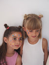 Stickers visage marguerites blanches pour enfants – Maquillage festif Ratatam chez Ma Biche