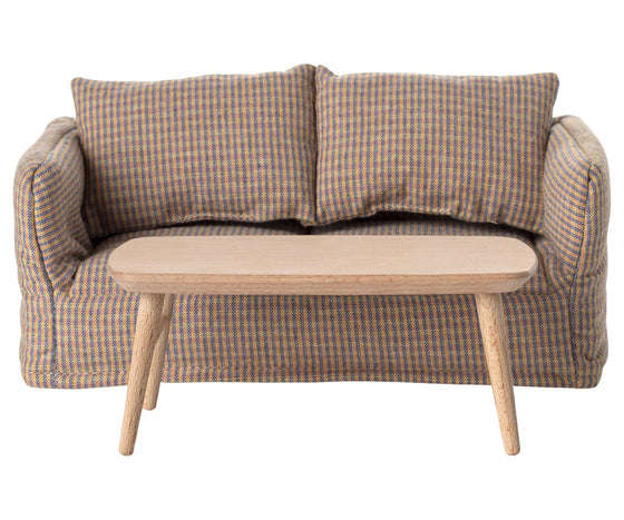 Table basse en bois Maileg – mobilier miniature pour maison de poupée