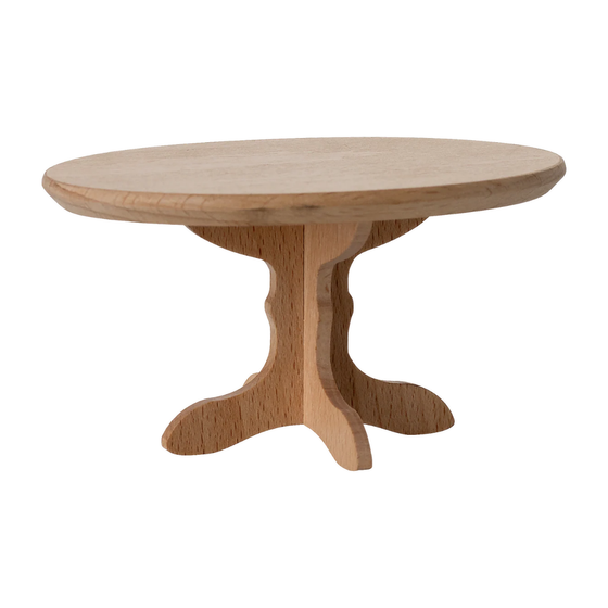 Table de salle à manger en bois Maileg – mobilier miniature pour maison de poupée