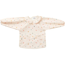  Tablier bébé manches longues motif terrazzo BB&Co – imperméable repas et activités