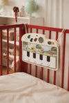 Tapis musical piano pour bébé Konges Sløjd avec touches et animaux musiciens