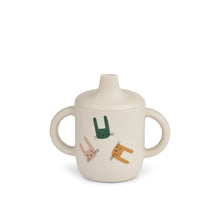  Tasse à bec et anses Neil Bunny Sandy Liewood pour bébé et enfant.