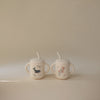Tasse avec anses et paille en silicone motif baleine Mushie - sans BPA