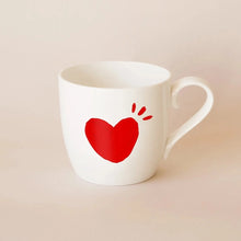  Tasse coeur solaire rouge, Emoi Emoi.