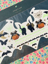Tatouages phosphorescents Halloween pour enfants – Konges Sløjd (chats noirs, citrouilles, chauves-souris, fantômes)