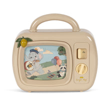  télévision musicale pour enfants Konges Slojd Lemon avec manivelle et illustrations