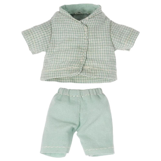 Tenue pyjama pour souris petit frère et petite soeur Maileg.