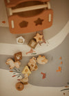 Tiny Barn Mrs Ertha puzzle éducatif ferme avec animaux et formes à encastrer