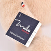 Étiquette Maïlou Tradition fabriqué en France sur peluche