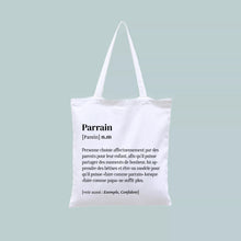  Tote bag définition Parrain Family Impact Stories