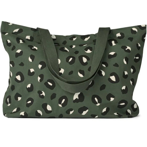 Tote bag en coton bio Wild Leo Forest Liewood.