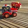 Tracteur en bois Egmont Toys.
