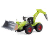 Tracteur de chantier miniature vert Ulysse