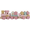 train à blocs en bois fairy garden little dutch jouet d'éveil bois fsc bébé empilable