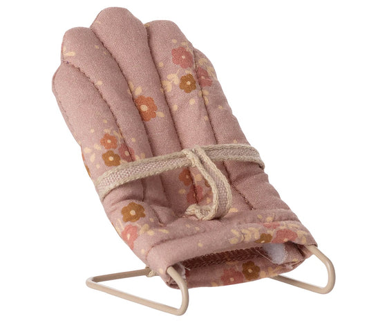 Transat Maileg Rose – Accessoire miniature pour souris et lapins