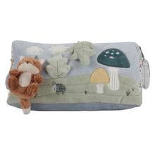  Triangle d’activités bébé en tissu doux – forêt enchantée Little Dutch