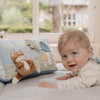 Triangle d’activités bébé en tissu doux – forêt enchantée Little Dutch