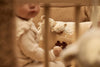 Triangle d'activités bébé Woolly mouton Jollein jouet d'éveil