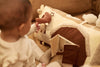 Triangle d'activités bébé Woolly mouton Jollein jouet d'éveil