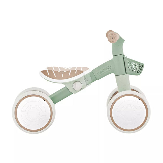 Tricycle évolutif 3-en-1 Globber vert sauge – Pousseur, tricycle et draisienne pour bébé dès 15 mois