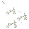 Tricycle évolutif 3-en-1 Globber vert sauge – Pousseur, tricycle et draisienne pour bébé dès 15 mois