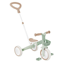  Tricycle évolutif 3-en-1 Globber vert sauge – Pousseur, tricycle et draisienne pour bébé dès 15 mois