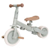 Tricycle évolutif 4-en-1 vert sauge Little Dutch – draisienne et vélo pour enfant
