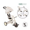 Tricycle évolutif éco 4-en-1 Globber beige coconut